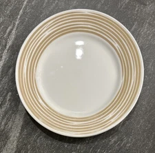 Strokes Of Color Brushed Creamy Sand Dinner Plate Set Of 4 By Corelle 10 3/4"
