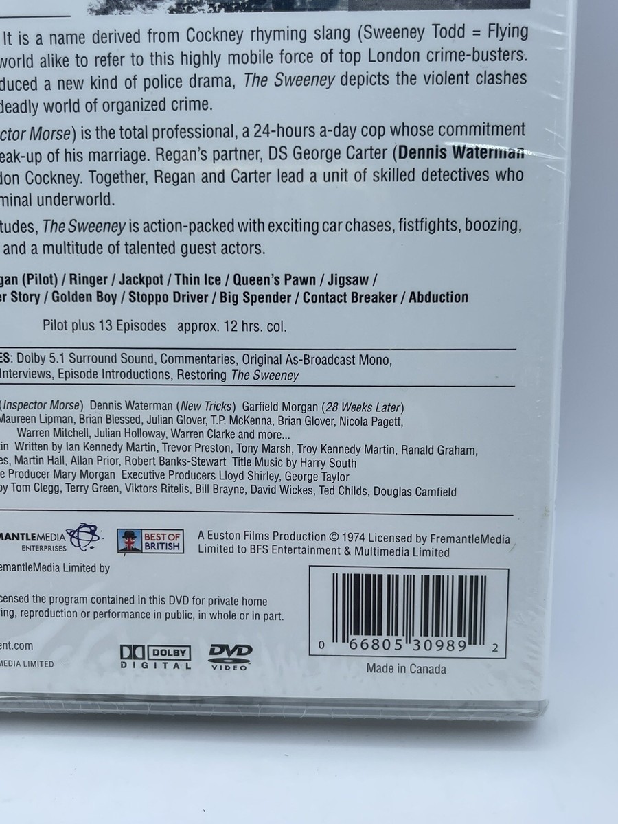 (未使用･未開封品)Sweeney: Season 1 [DVD] The Sweeney - Season 1 (DVD, 2010, 5-Disc Set) for sale