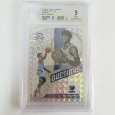 BGS9 JA MORANT 2019-20 Panini Mosaic Introductions #7 Memphis