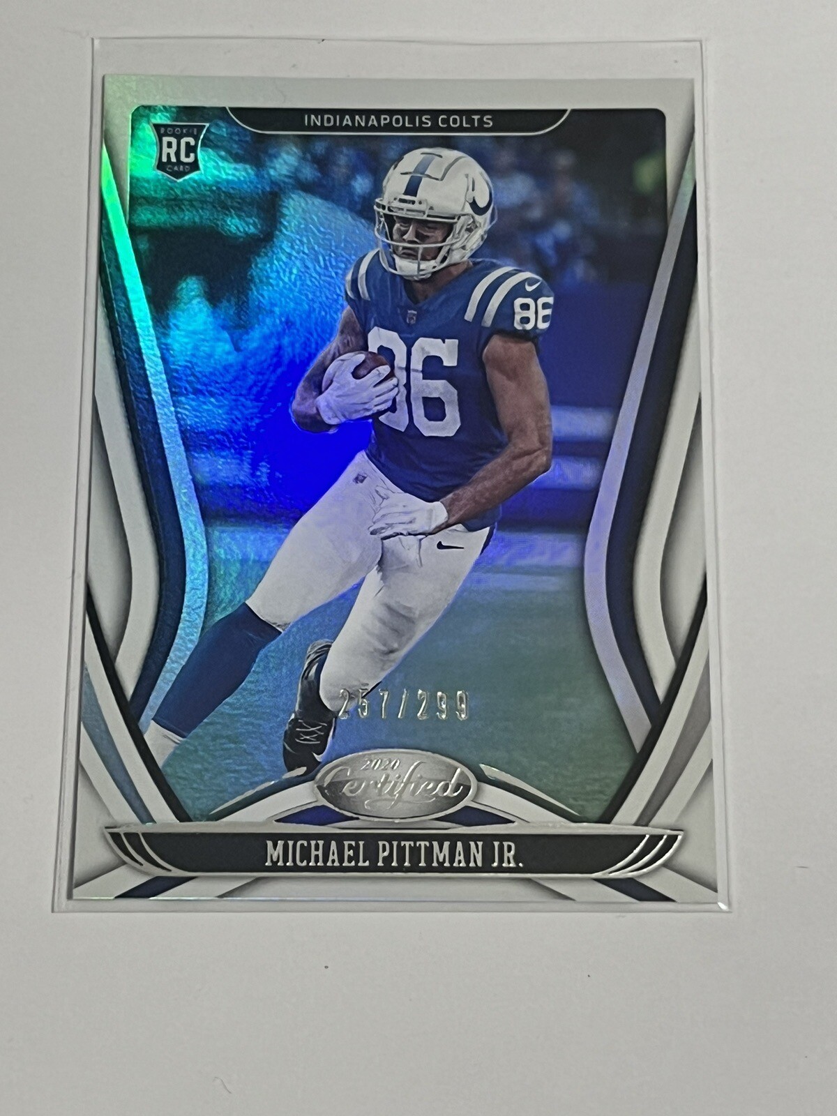 Michael Pittman Jr Rookie 2020 Panini Certified Mirror #122 (NM/MT) 257/299