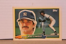 1988 TOPPS DON MATTINGLY    BASEBALL  CARD   #229