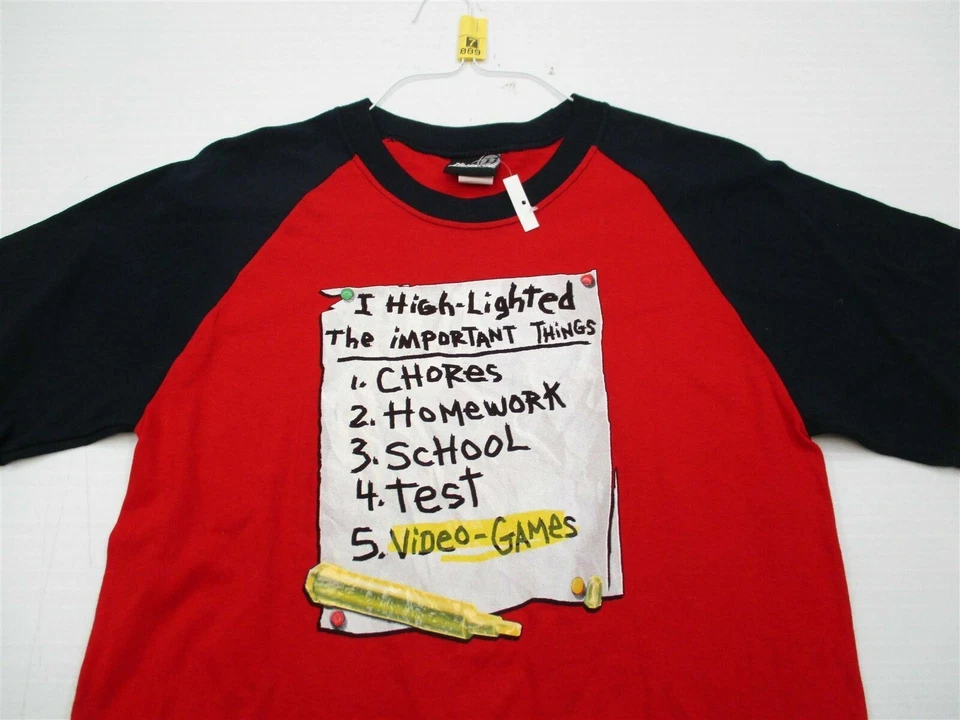 Nueva Camisa Roja HYBRID #T7889 Juvenil Niño Talla L 100% Algodón Escuela Manga Corta Foto 2 de 4