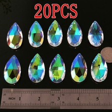 20X AB Rainbow Crystal Lamp Prism Chandelier Hanging Pendant Decor Suncatcher