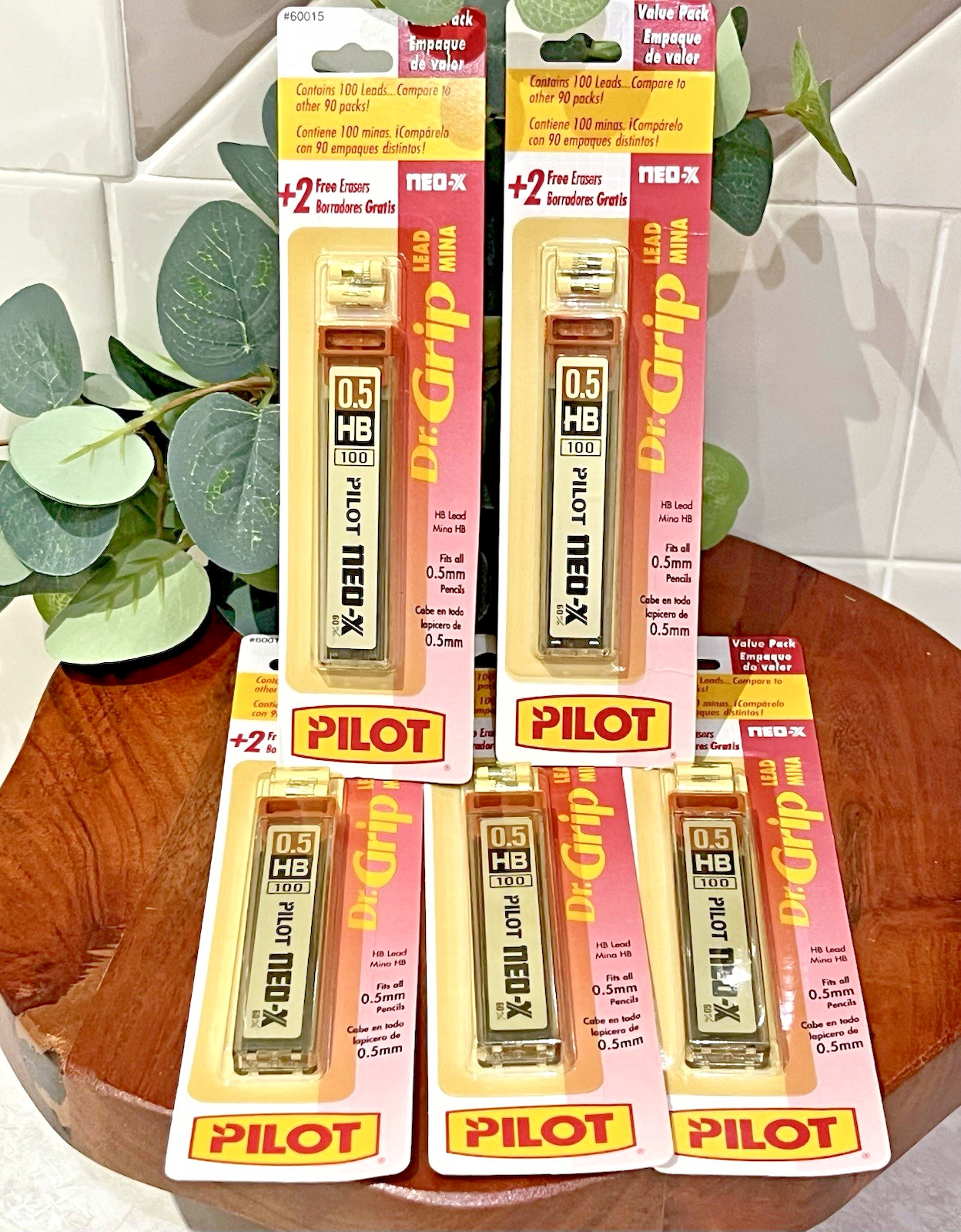 Lead Lot/5 New Old Stock Dr. Grip Lead Mina Japan