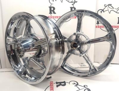 ハーレー　19インチリム　クローム Harley Chrome Tomahawk Wheels 19 F 18 R Road Glide CVO Limited