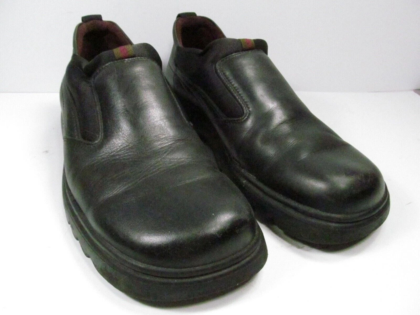 Mocassini Ecco slip on neri taglia uomo US 11 TPU leggeri