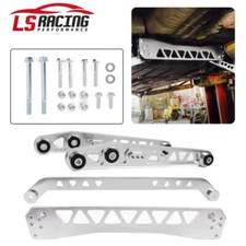 Rear Lower Control Arms Subframe Brace Tie Bar Kit For Honda Civic EK 96-00
