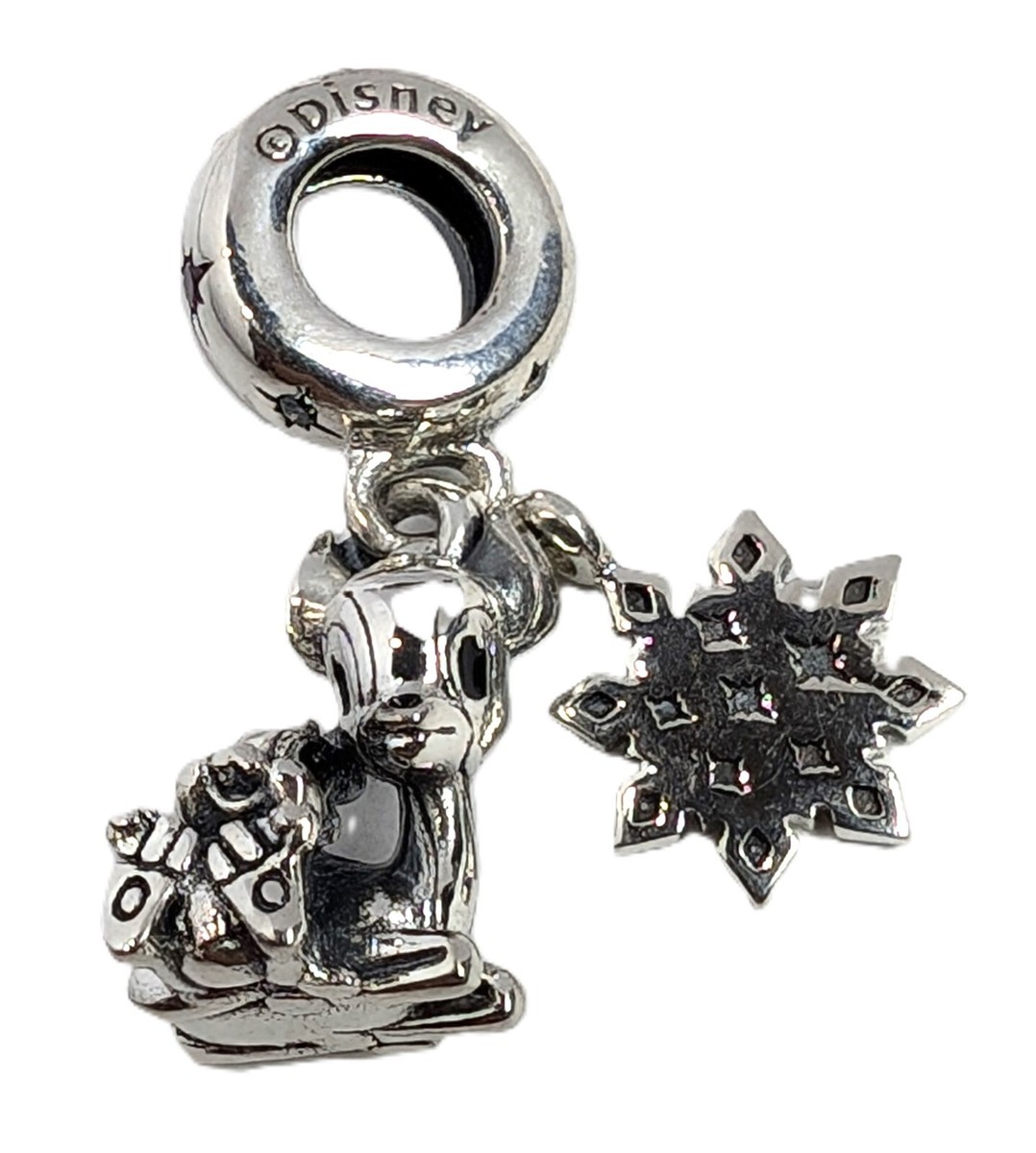 Authentic Pandora Charm, Disney Bambi and Thumper Dangle