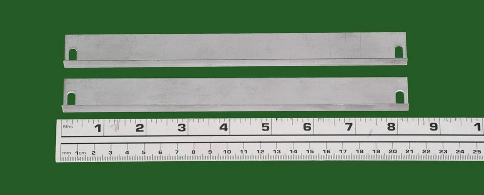 "D" SERIES 8 1/4" DOOR TRACKS GLOBE WERNICKE®/MACEY EXACT HIGHEST GRADE MATERIAL - Image 3 of 4