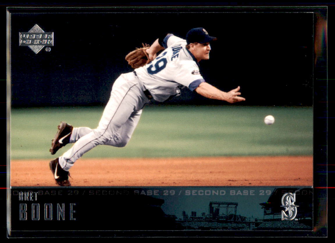 2004 Upper Deck Bret Boone #442 Seattle Mariners