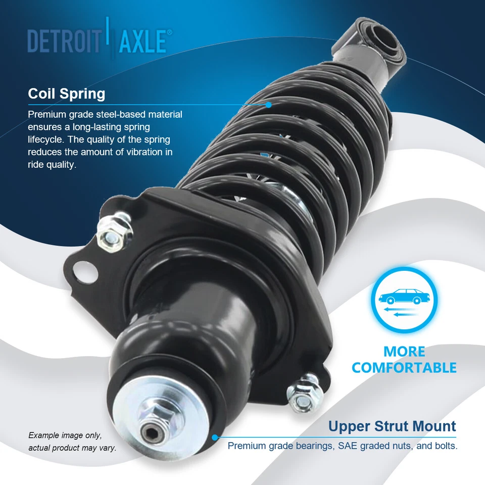 Eslabones de barra estabilizadora de muelles helicoidales de puntal trasero tracción delantera para Toyota Corolla Matrix 2003-2008 Foto 3 de 4