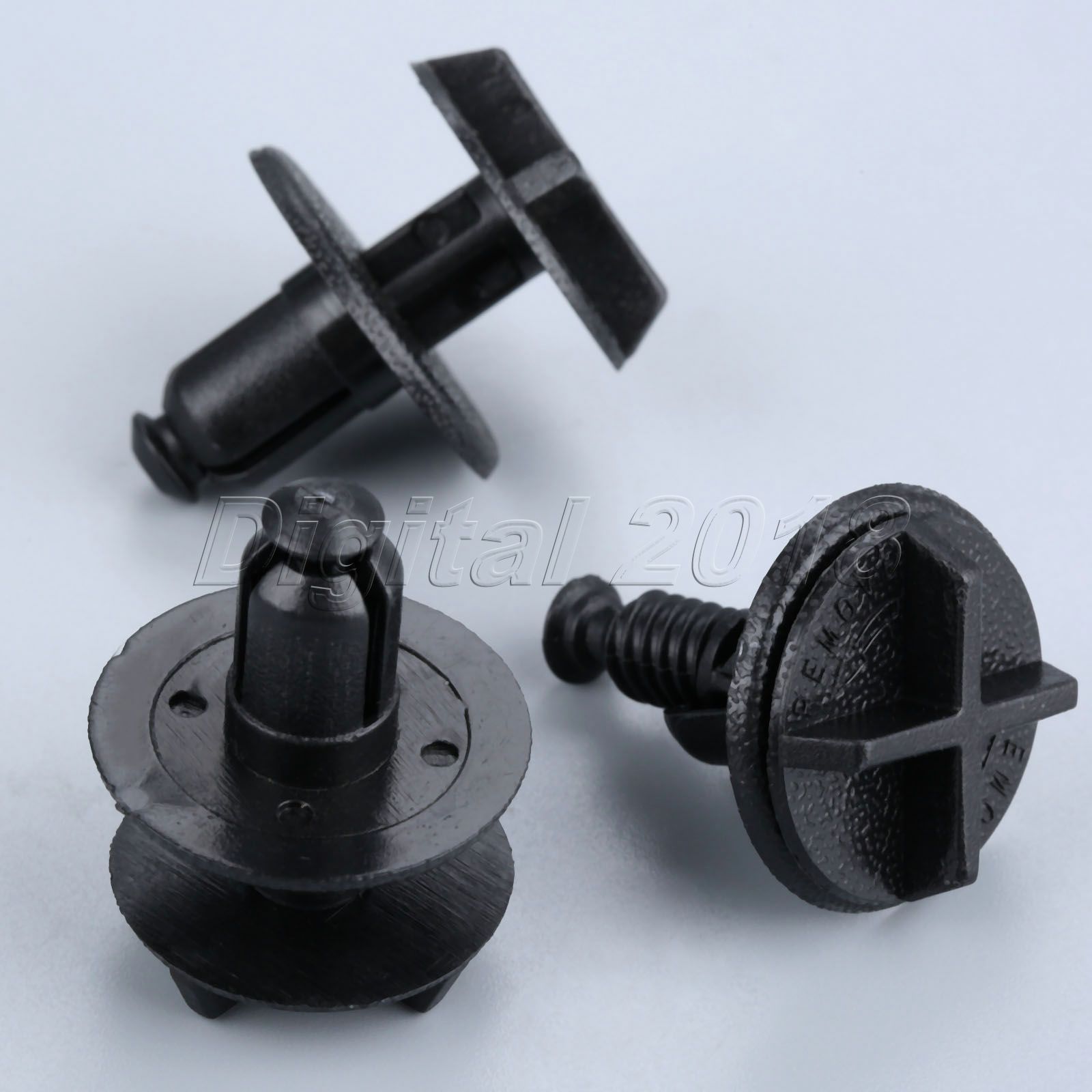 20pcs Battery Cover & Cowl Panel Clip For Into 9mm Hole Replacements