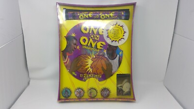 1995 Classic Hakeem One on One Shaquille Milk Cap Battler Game - NIP