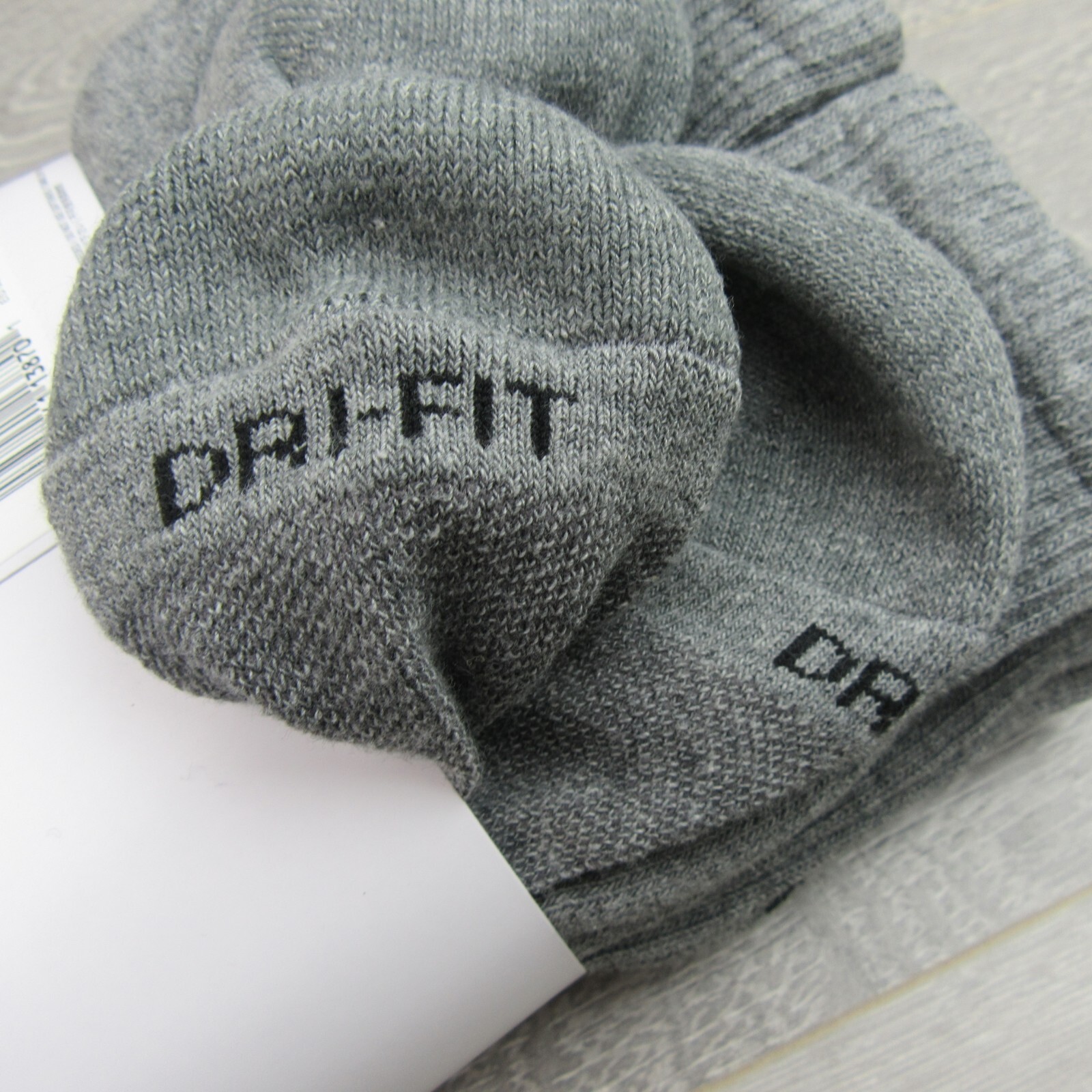 Nike Everyday Plus Cushion Crew Socks 6 Pack Men's Size 812 Grey NEW