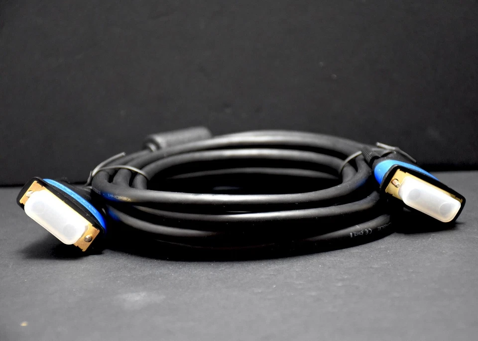 Dual-Link DVI Cable DVI-D 24+1 1080p Full HD 3D KabelDirekt Length 3m - Image 3 of 4