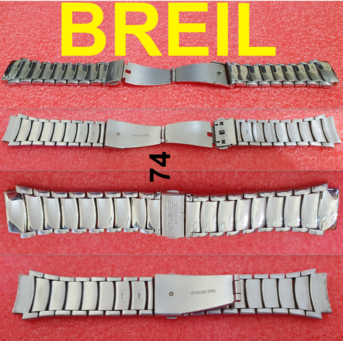 cinturino breil tribe boss 19 24,5mm tw0049 bracelet strap watch stainless steel - 第 1/7 張圖片