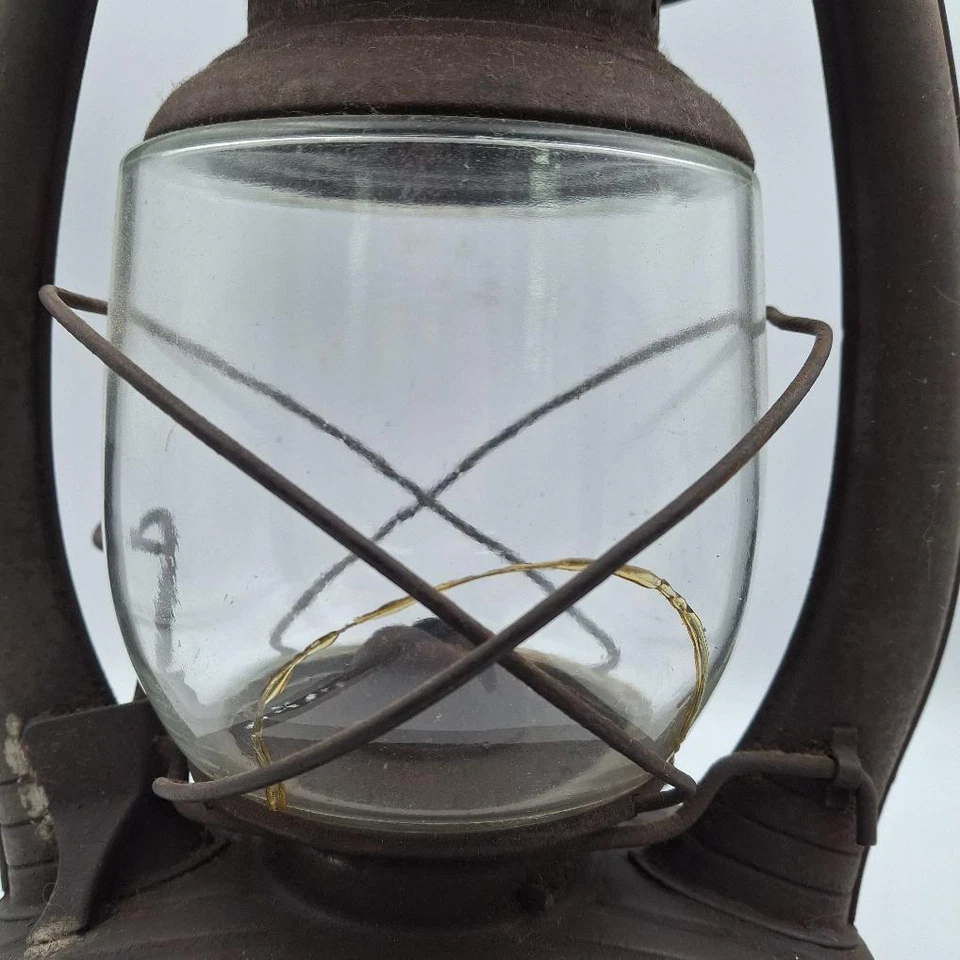 Embury Nº 2 Piloto Aéreo Queroseno Granero Linterna Estrella Fondo Nº 30 E EE. UU. Globo Transparente Foto 4 de 4