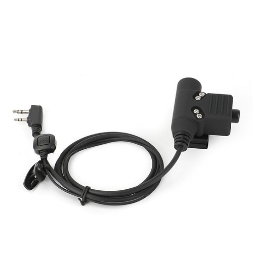1x Walkie Talkie PTT Push-To-Talk for Kenwood TK3200 TK2160 BaoFeng BF-888S S8 - Zdjęcie 3 z 8