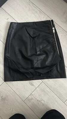 Jupe Simili Cuir S Zara - Photo 1/4
