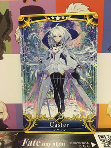 Merlin Prototype Stage 4 Caster Star 5 Fgo Fate Grand Order Arcade Mint Card Ebay