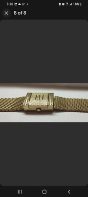 Paolo Gucci Gold Mesh Bracelet Watch women display picture 3