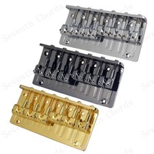 HR-Bridges-6 string six string bass electric bass bridge tailpiece bridge under