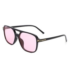 Retro Square Brow-Bar Fashion Wholesale Aviator Sunglasses