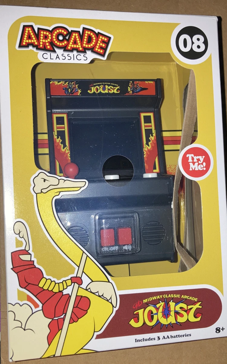 Arcade Classics JOUST Mini Arcades Games #08 Midway Basic Fun Retro JOUST  GAME | eBay