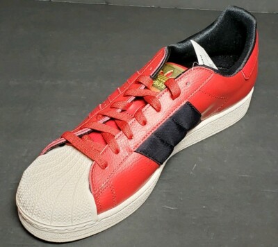 adidas gazelle silver green womens Men's Adidas Superstar II Leather Sneakers in Victory Red – CHROME