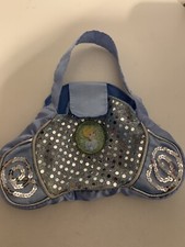 Disney Princess Costume Purse Cinderella Blue Carriage With Cameo