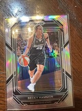 2023 Prizm WNBA Silver Prizm #125 Becky Hammon San Antonio Stars Colorado State