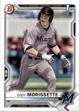 2021 BOWMAN DRAFT 1ST MIAMI MARLINS - CODY MORISSETTE #BD-88
