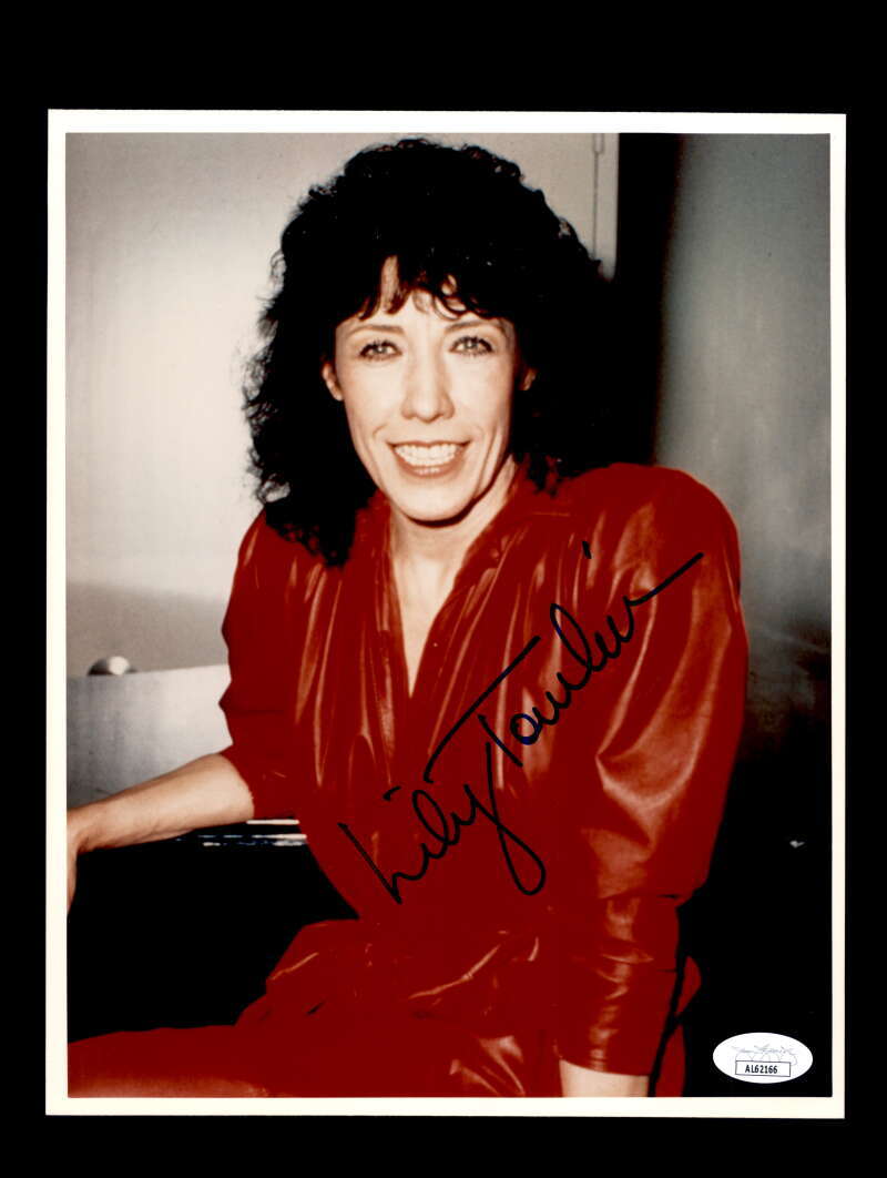 Lily Tomlin JSA Coa Signed 8x10 Photo Autograph