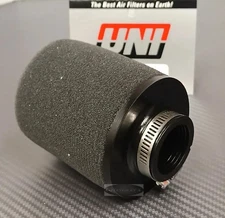 ALL YEARS Yamaha PW50 Hi Flow Race Filter Uni Clamp On Air Filter 1" UP-4112