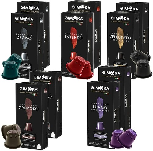 Gimoka Coffee Capsules - Nespresso 