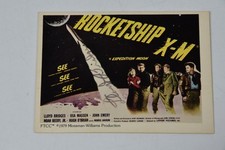 Vintage Lloyd Bridges Autographed Trading Card Rocketship X-M Sci Fi Movie