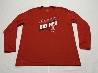 Cornell University NCAA Hockey Nike Dri Fit Long Sleeve Shirt Size XL
