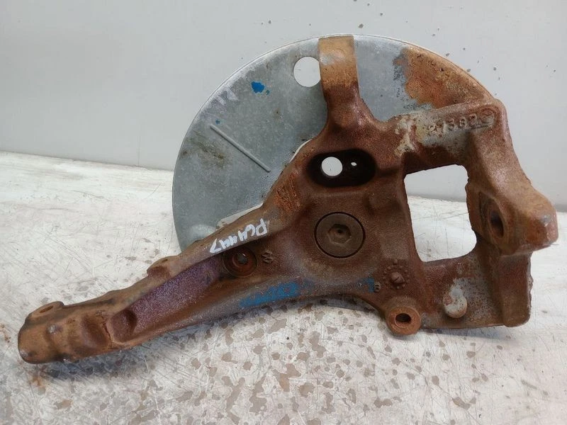 Conjunto de nudillo de husillo de conductor delantero izquierdo Ford Ranger 1998-2000 4x2 gasolina fabricante original Foto 2 de 4