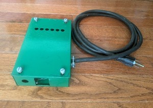 Greenlee 849 PVC Heater Bender Electrical box and cover with power cord, screws