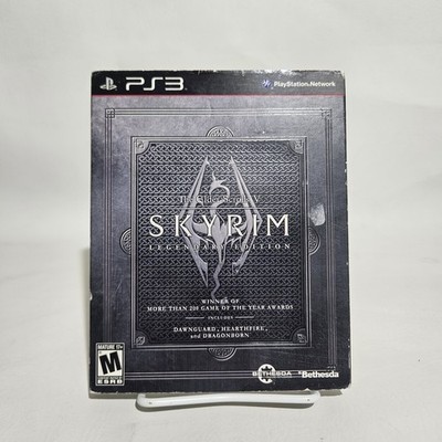Skyrim Legendary Edition w/ Slipcover (Sony PlayStation 3, 2013) NEW Sealed