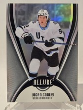 2025-26 Upper Deck Allure Black Rainbow #23 Logan Cooley Utah Mammoth 