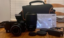 Samsung NX300 Mirrorless Digital Camera With Extra 50-200mm Lens Included