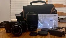 Samsung NX300 Mirrorless Digital Camera With Extra 50-200mm Lens Included