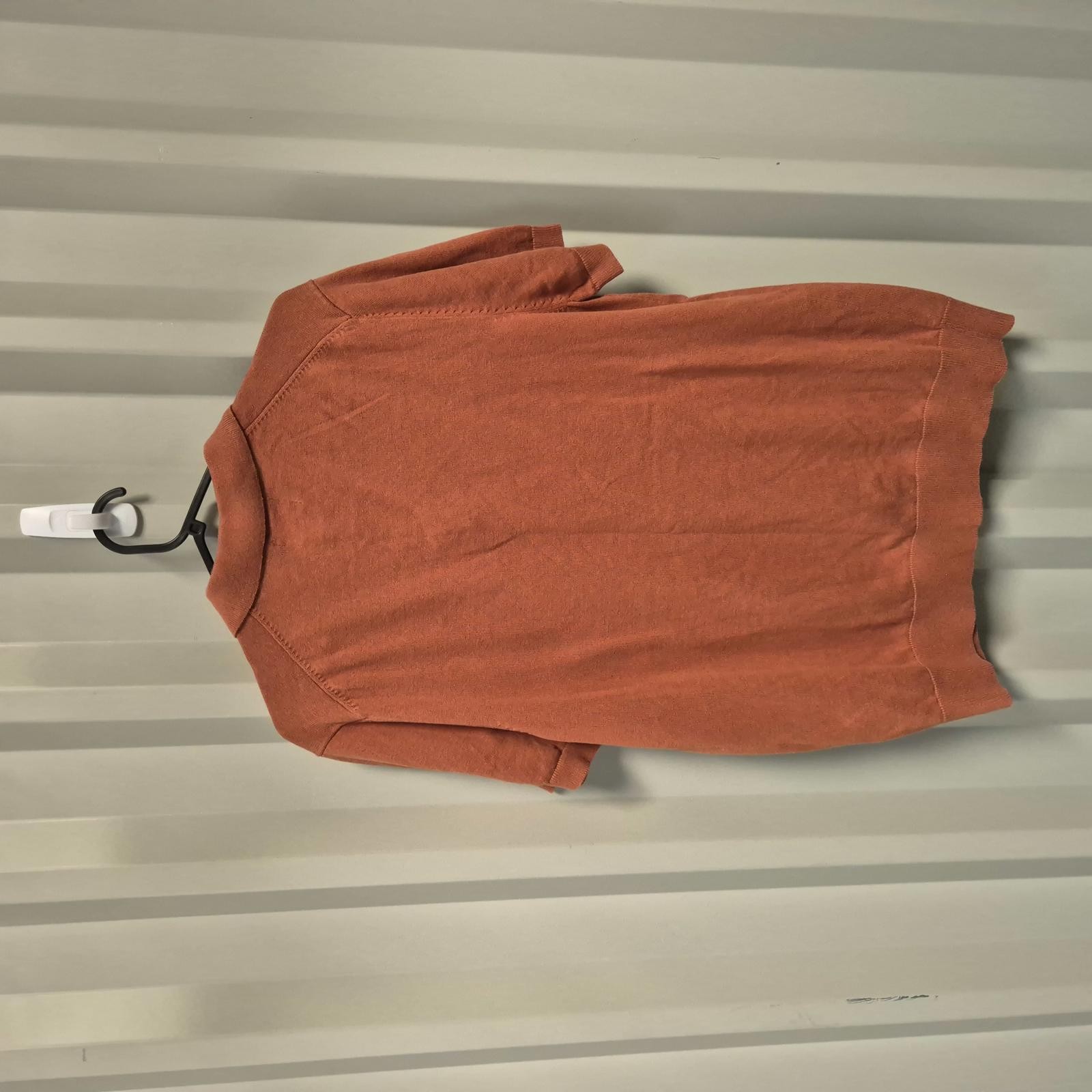 Ben Sherman Polo Shirt Mens Size Large Orange Cotton Casual Short Sleeve image 7