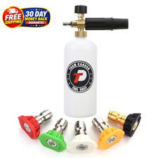Foam Cannon With 14 Inch Quick 14 Connect White Foam Cannon With 14 Inch Quick 14 Connect White