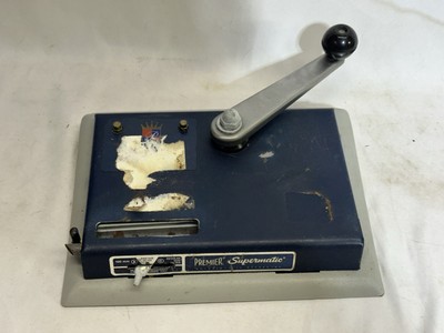 PREMIER Supermatic Cigarette Injector Machine Makes 100mm Regular & King.  Used