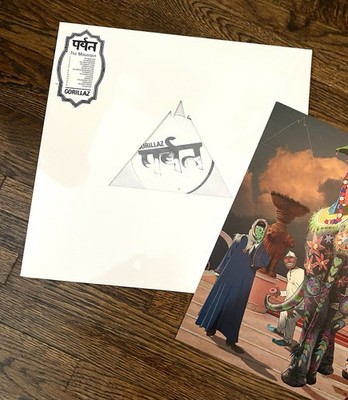 Gorillaz - The Mountain **WHITE LABEL VINYL** NEW / Bonus Print