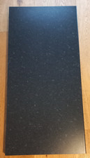 Black granite effect kitchen worktop piece 1225x600x40 Howdens wood laminate