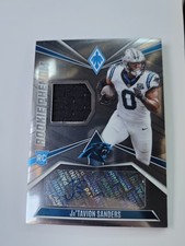 2024 Panini Phoenix Rookie Jersey Auto Ja'Tavion Sanders Panthers /299