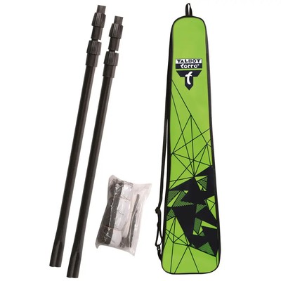 Talbot-Torro - Badminton-Zubehör TELESKOP-NETZ-SET (höhenverstellbar 125-155cm